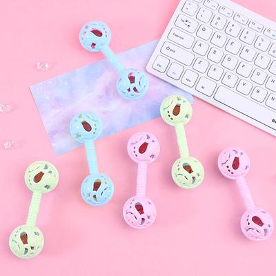 Toddler Double-Headed Rattle Toy Baby Handheld Early Education Bell Toy Children'S Enlightened Toy Gift Early Education Gift