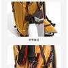 Schoolbag Ridge Protection Breathable Large Capacity Backpack Men's Solid Color Simple Outdoor Travel Mountaineering Bag Multifunctional Lightweight
