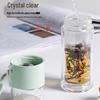 G2229-SH-240 Antibacterial Double-Wall Glass Tea Infuser