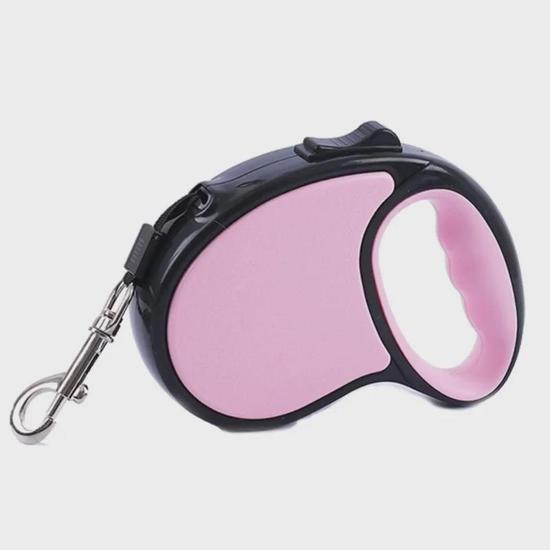 

Выдвижной поводок для выгула собак с однокнопочным тормозом для мелких и средних домашних животных