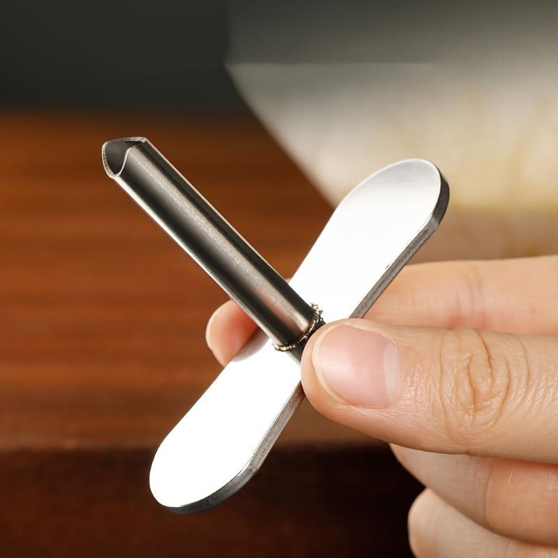 1 Stück Edelstahl Kokosnussöffner Wiederverwendbares Schneidwerkzeug Kokosnussmesser Lochstanzer Bohrkopf für Küchenzubehör