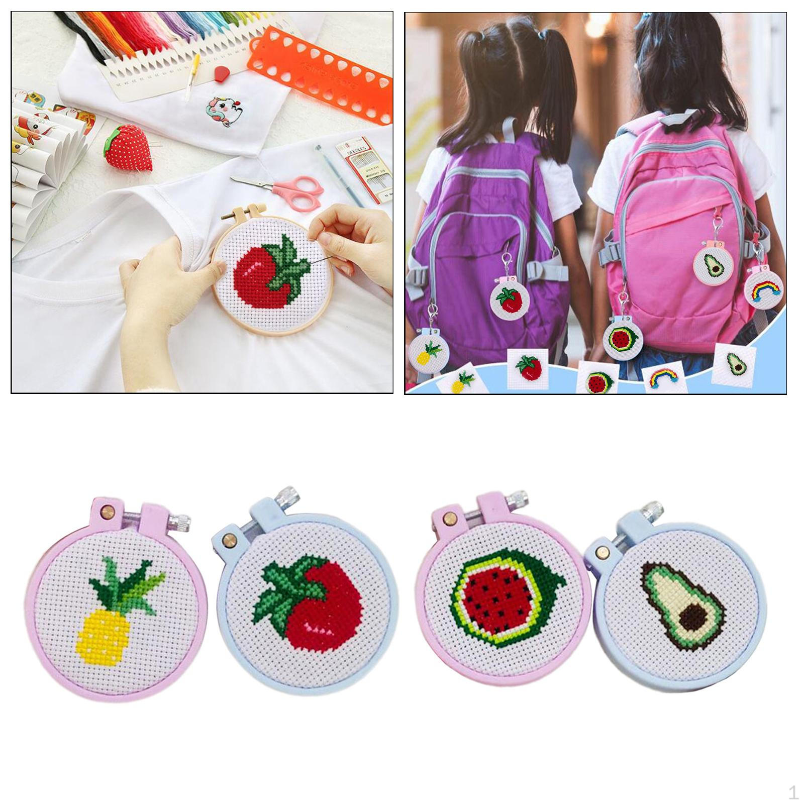 

Stitch Beginner kit, Starter Kit Sewing Set with Instructions for Backpack Charms, Ornaments and 4pcs