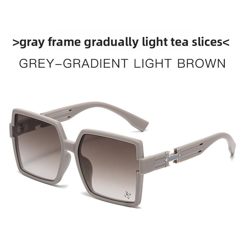 Pc Frame Oversized Sunglasses For Women With Uv400 Protection And Fashionable Style For Travel And Parties
