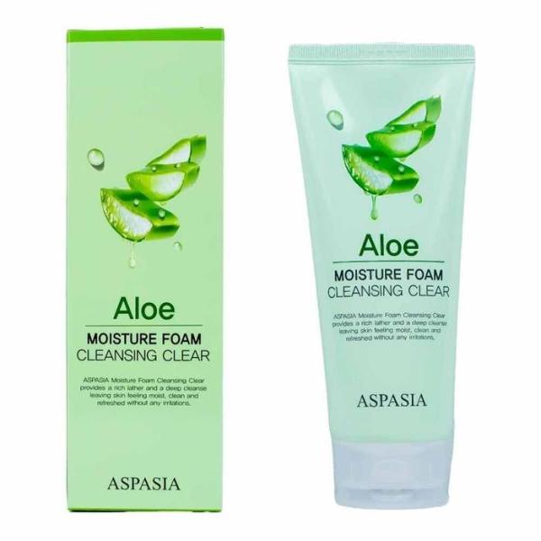 

[OFJN81PQ]ASPASIA Moisture Foam Cleansing Clear Aloe (12111290)