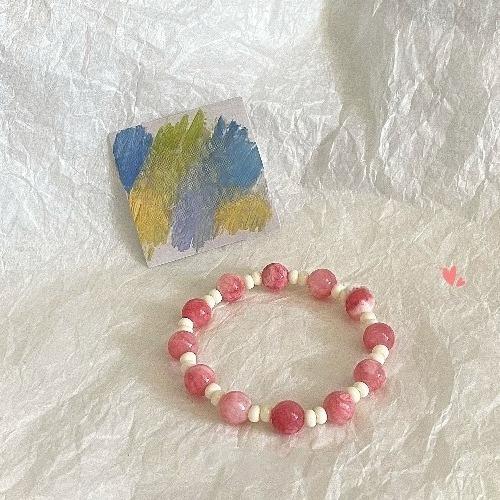 Chinese Handmade Pumpkin Bead Bracelet Anti-natural Stone Beaded Gourd Retro Bracelet Zen High-end Antique Jewelry