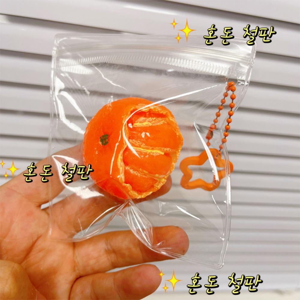 Squihy Slow Rebound Peeled Orange Cute Stress Relief Toys Cure Office Stress Reliever Vent Fidget Toys For Kids Girl Gift