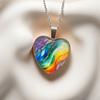 Pendant, Elegant and Dreamy Heart-shaped, Fashionable Chain Necklace