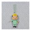 Shinada Construction Worker Plush Toy, 10cm, with Ball Chain, Helmet, Work Clothes, Site, Uncle, Cute, Soothing, Fluffy, Compact Size, Official