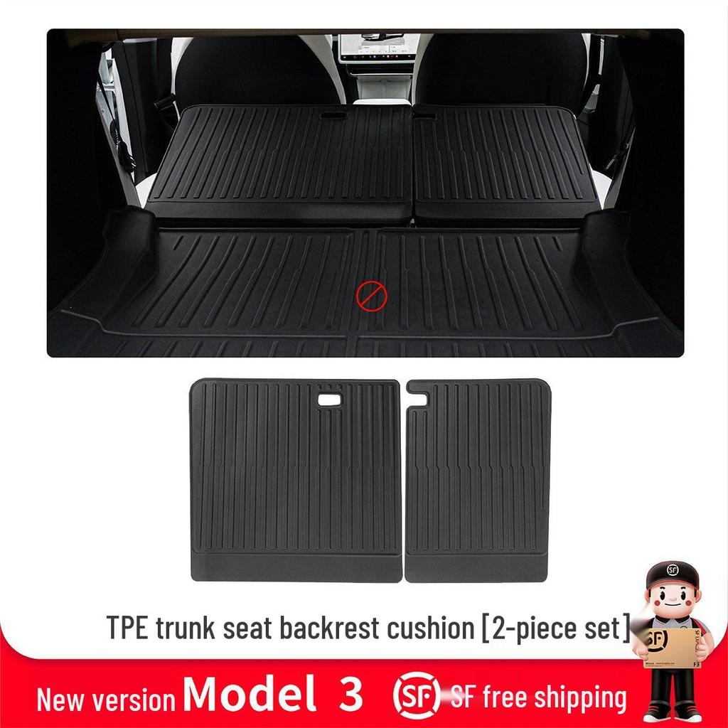 Tesla Model Y/YL/3 TPE Front & Rear Trunk Mats and Accessories