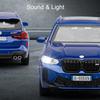 1:32 X3M 320i Toy Sports Car Model Pull Back Sound Light Doors Opened Alloy Diecast Miniature Vehicle Models Ornaments Gifts