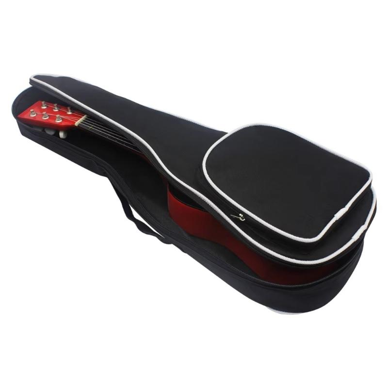 Professional Ukulele Protective Cover Concert Ukulele Padding Protective Bagfor Multiple Storage Pocket and Carry Straps