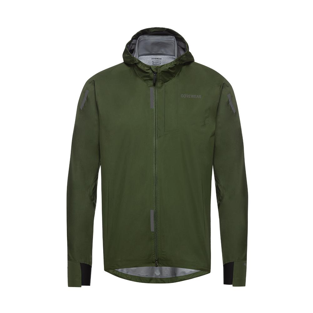Gorewear Gore-Tex Concurve Jacket - Utility Green (Men'S)