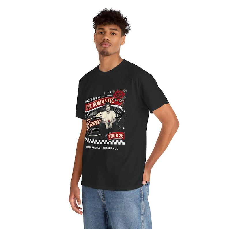 Bruno Mars Live in Concert RoUnisextic Tour 2026 TShirt Music Fan Merch