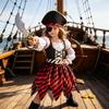Halloween Pirate Costume Set for Party Performances