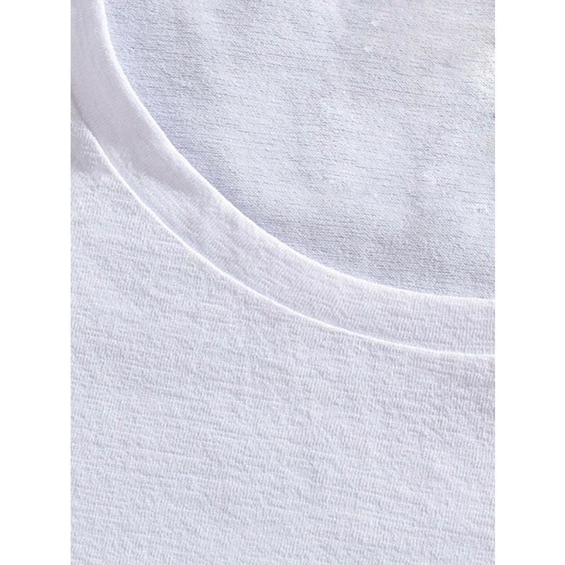 European sizes Cool Short-Sleeved Summer T-Shirt for Men in Russian Style