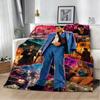 3D S-Scarface-S The World Is Yours Movie Flannel Blanket Soft Throw Blanket Art For Home Decor Bedroom Bed Sofa Picnic Fans Gift