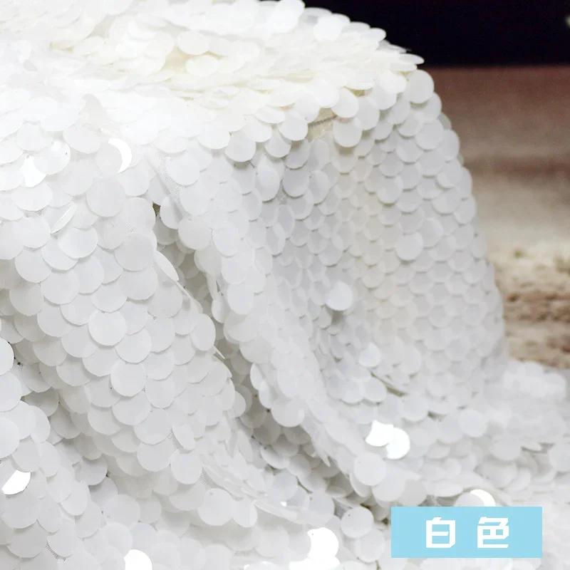Encrypted Mesh Bottom Fish Scale Sequin