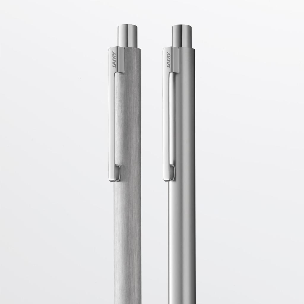 LAMY Icon Stainless Steel Ballpoint Pen L240 Genuine Imported Product (Oil-based ink) -