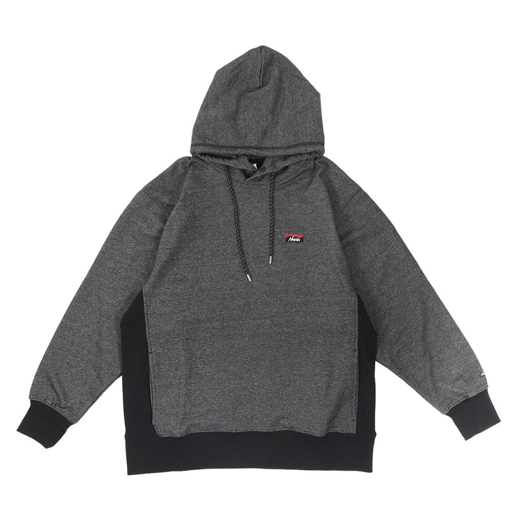 Eco Hybrid Mini Box Logo Embroidery Parka [Nanga] (Unisex) L/BLK