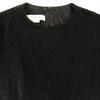 Made in Italy / CARACTERE / Velour Short Sleeve Dress [Women’s M / 38 / Black](USED)