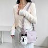 Fromheaven Waterproof Fabric Keyring Doll Casual Crossbody Bag