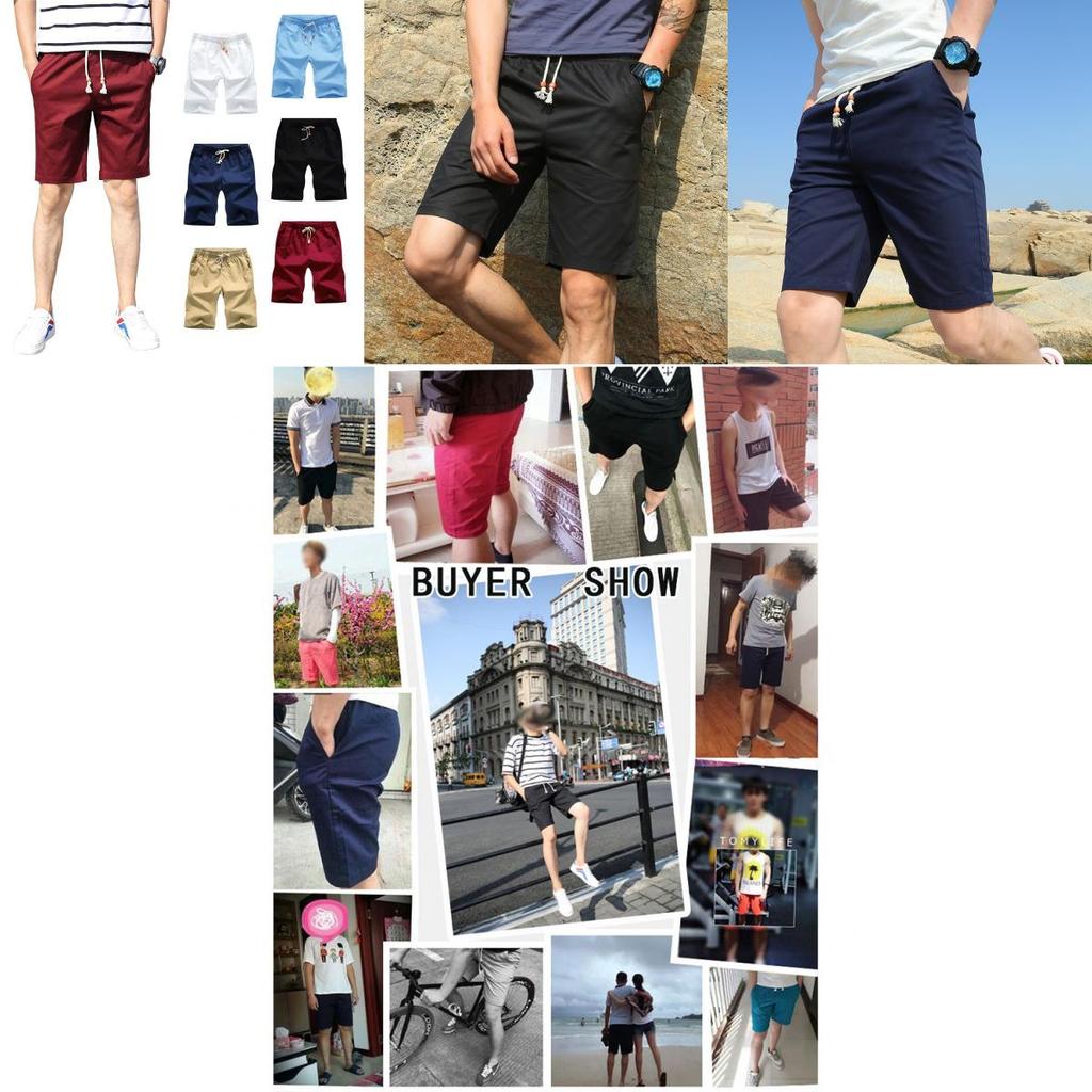 2018 Summer New Youth Mens Casual Japanese Midrise Microelastic Shorts With Comfortable Cotton Blend Fabric