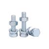 Galvanized Grade 4.8 Hex Bolt, Nut & Washer Set