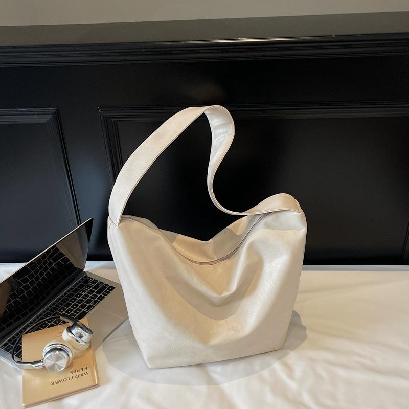 Mode Neu Weich Langlebig Vintage Tote Große Kapazität Premium Textur Weich Langlebig Outdoor Pendler Schulter Umhängetasche