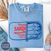 Retro Sardines T-shirt, Vintage Sardines Shirt, Funny Fish Graphic Tee, Trendy Unisex Fish Tshirt, Aesthetic Sardines Shirt