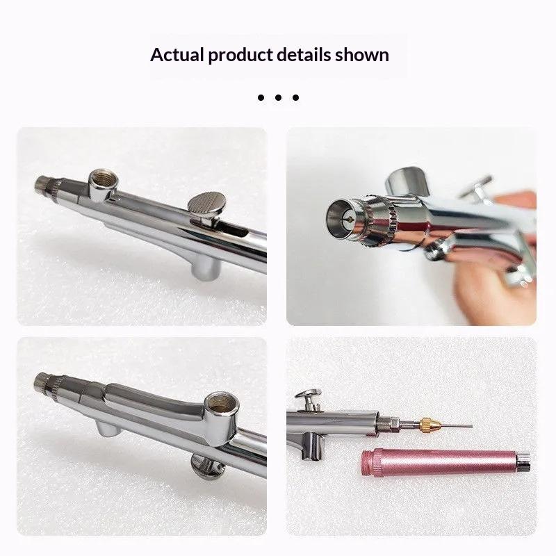 Cordless Airbrush Pen 0.3mm Nozzle Fine Atomization Oxygen Injection Tool for Skincare On The Go