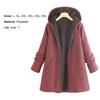 Women Hoodie Plus Size All Match Autumn Winter Solid Color Warm Coat Streetwear