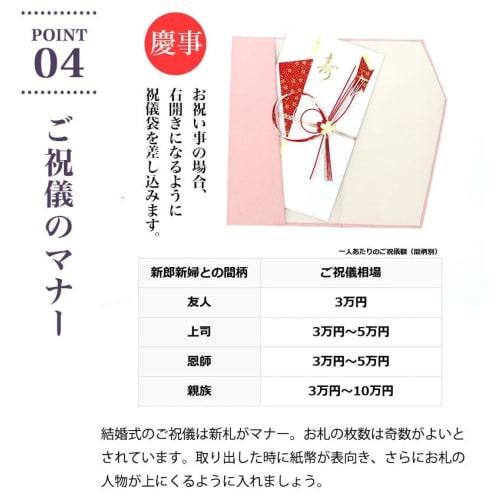Yoneshichi Fukusa (Cloth Wrapping Cloth) with Gold Envelope, Suitable for Weddings, Celebrations, and Condolences, Made In Japan, Cream