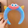 Cute Monster Headband: Non-Slip, High Skull Top Hair Accessory for Women - Perfect for Face Washing & Styling