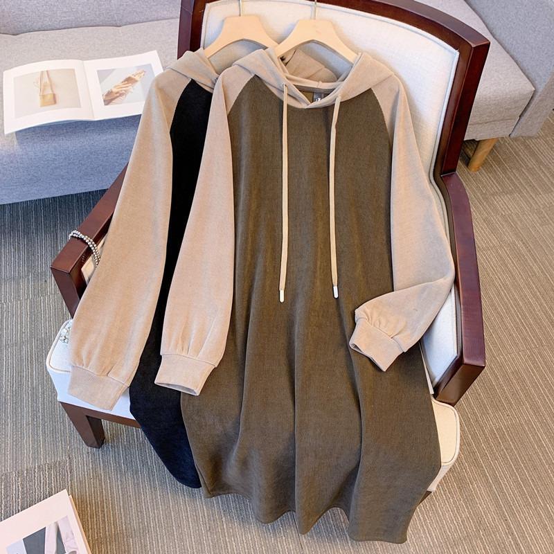 Sweatshirt for Women Cotton Oversize Hooded Thickened Loose Casual Pullover Long Sleeve Top Sweatshirt