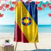 Fcsb steaua Telo da Spiaggia Stampato, Asciugamano Grande Morbido Asciugatura Rapida per Spiaggia Campeggio Nuoto