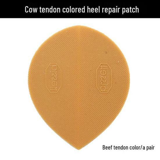 Heel Repair Patch: Anti-Slip, Wear-Resistant Rubber & Ox Tendon Sole for Shoe Soles.