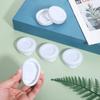 6PCS Silicone Glass Milk Bottle Caps, 48mm Diameter Silicone Glass Bottle Replacement Caps for Libbey & Stanpac Milk Glasses Bottles Reble and
