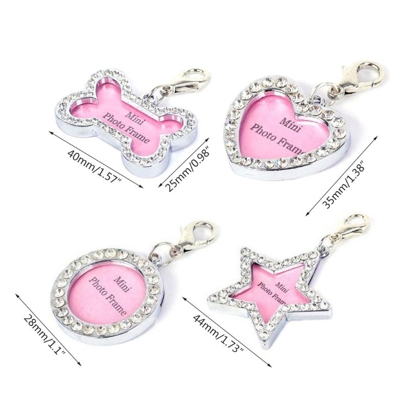 Etiqueta de Identificação Fofa para Animais de Estimação para Cães Etiqueta de Identificação para Cães Etiqueta para Gatos Etiqueta de Identificação para Gatos Amuleto para Coleira de Animais de Estimação Osso Etiqueta para Cães Personalizada para Animais de Estimação Pequena