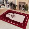 Islamic Prayer Mat Traditional Gold Floral Border Rug Muslim Worship Prayer Rug Home Decoration Carpets for Bed Room Door Mat