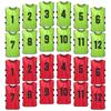 24PCS Football Pinnies Quick Drying Soccer Jerseys Youth Sports Scrimmage Basketball   Training Numbered Bibs Practice Sports Vest