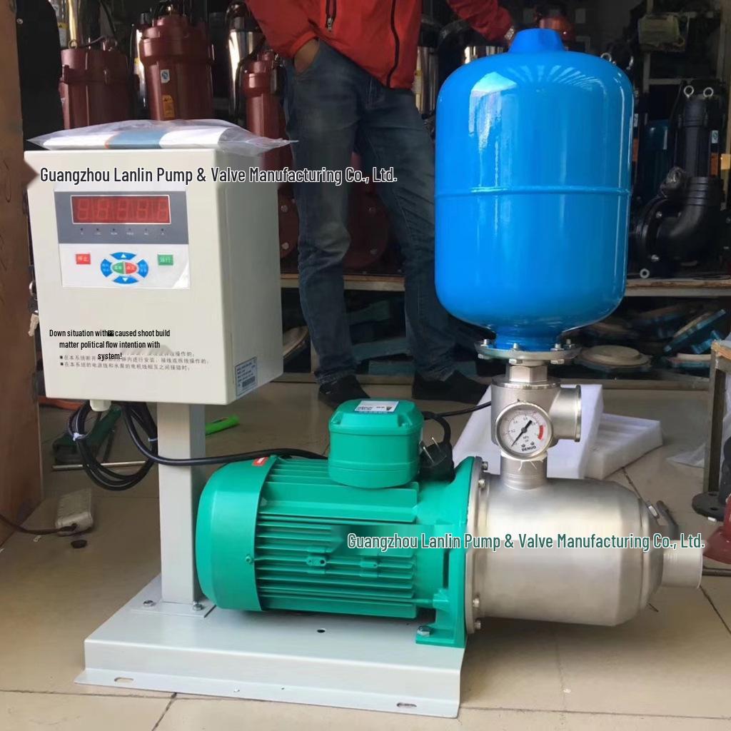 Automatic Variable Frequency Household Water Booster Pump for Constant Pressure Supply