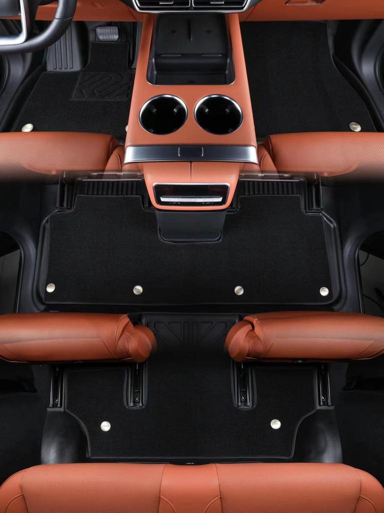 Volkswagen Tayron 21-24 Eco-Friendly 3D High-Edge TPE Floor Mats