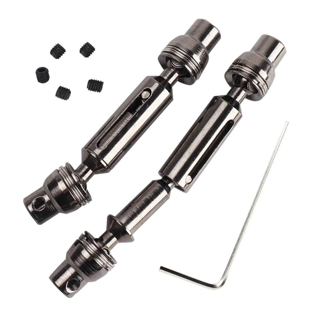 RC Car Metal Drive Shaft Cardan Shaft for 1/16 1/24 WPL B-14 B14K B-24 B24K B-16 B16K C-14 C14K C-24 C24K B-36 B36K