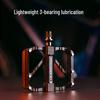 Aluminum Alloy Quick Release Folding Bike Pedals with Bearings for Road Bikes