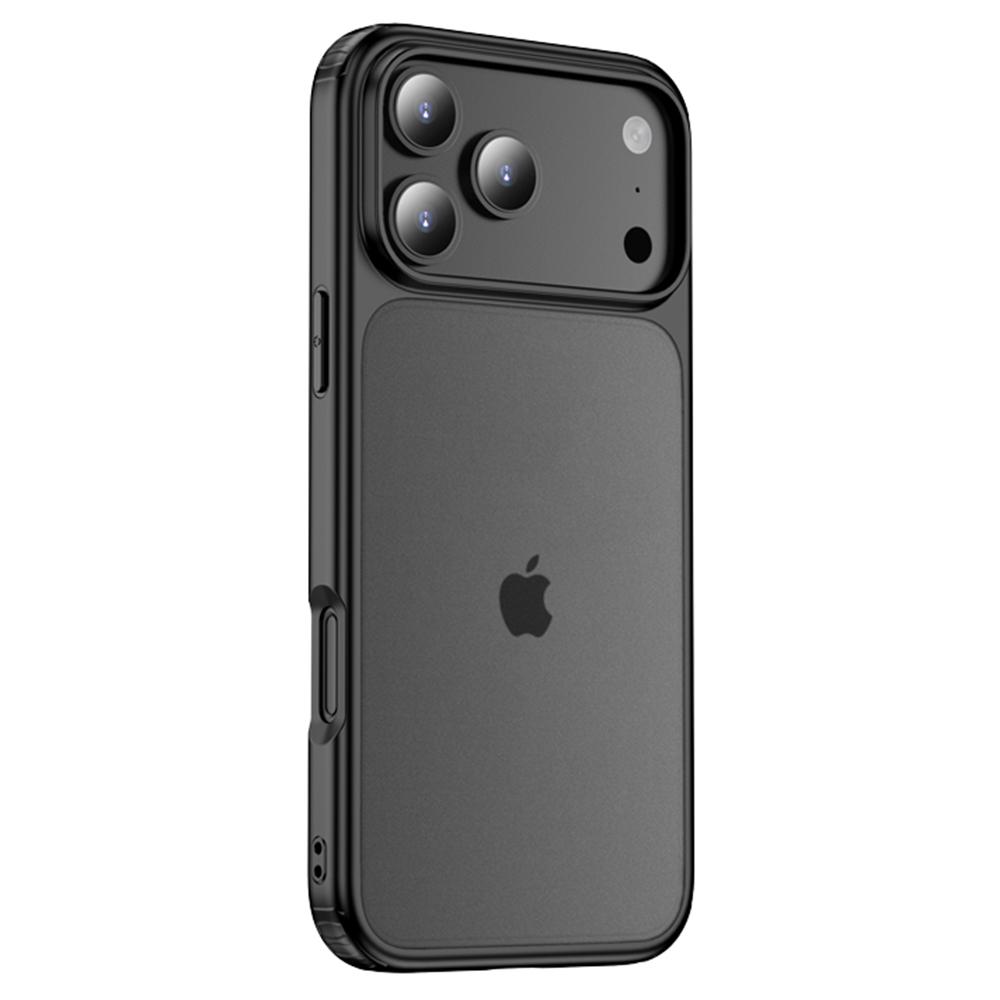 For iPhone 17 Pro Max Case PC + TPU Phone Cover Airbag Protection