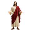 Scultura in Resina di Cristo con Texture Realistica per Collezionisti Fedeli Statua di Cristo per Sala di Preghiera