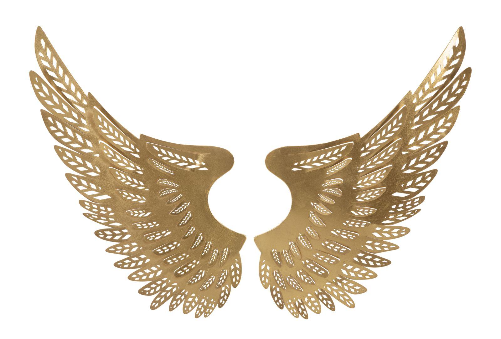 Paneles de pared de hierro Wings Light Set 2 piezas 90x3,5x43,5 cm