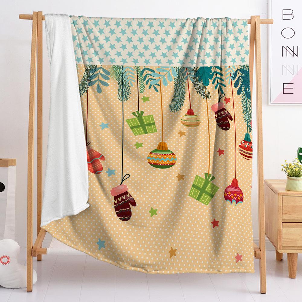3D Digital Printed Christmas Blanket Flannel Blanket Fur Blanket Spring And Autumn
