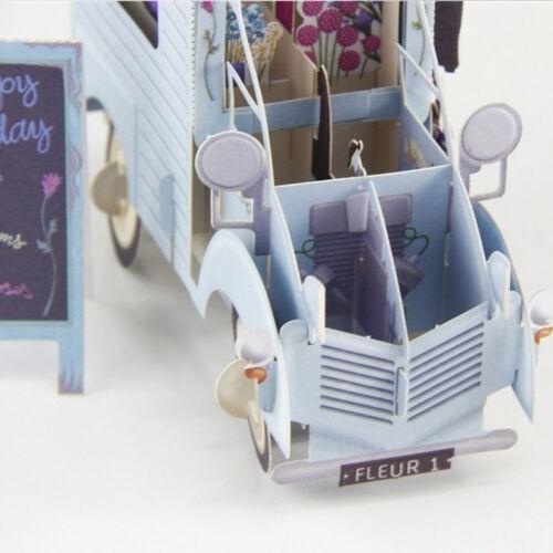 3d Carte De Voeux Pop Up Anniversaire Invitation Enveloppe Mariage Paques