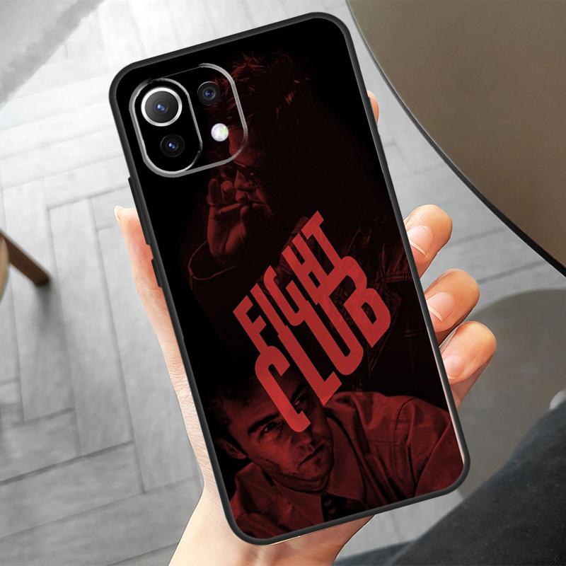 Fight Club Movie Poster Case For POCO F6 F5 X6 X3 X5 M6 Pro F3 M5s Xiaomi 13 14 Ultra 12 Lite 11T 12T 13T Pro Cover